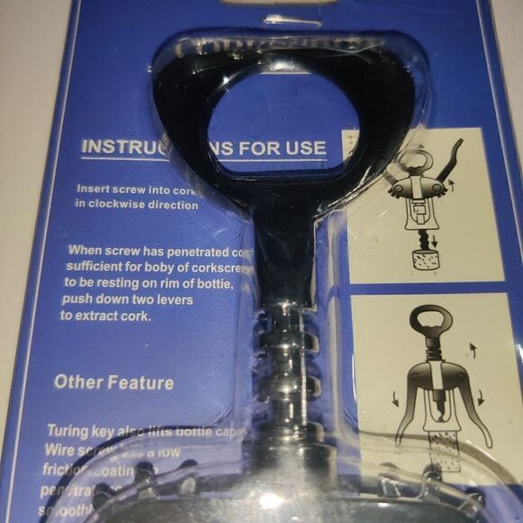 Wing Corkscrew Multifunctional Wine Cork and Beer - Picture 2 of 4
